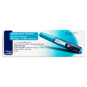 NORDITROPIN FLEXPRO 10 MG / 1.5 ML ( SOMATROPIN ) FOR SUBCUTANEUS USE PREFILLED PEN